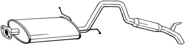 Takaäänenvaimentaja BOSAL 282-959