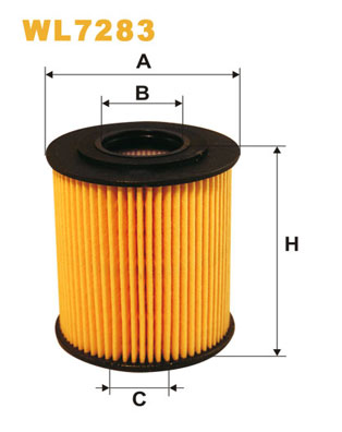 Öljynsuodatin WIX FILTERS WL7283
