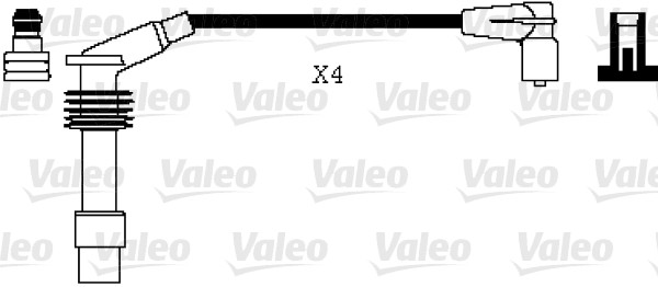Sytytysjohtosarja VALEO 346074