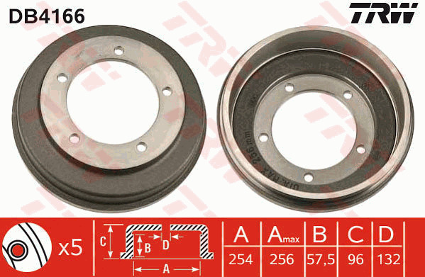 Jarrurumpu TRW DB4166