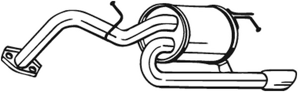 Takaäänenvaimentaja BOSAL 228-185
