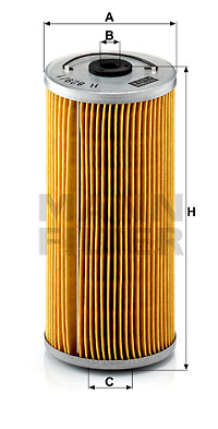 Öljynsuodatin MANN-FILTER H 829/1 x