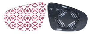 Peililasi, taustapeili, Oikea, VW GOLF VI, TOURAN, 5K0 857 522