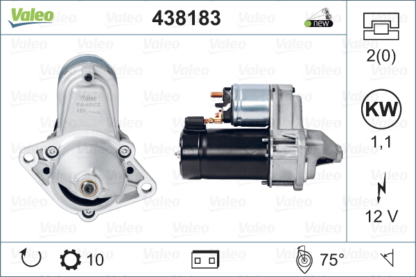 Startteri VALEO 438183