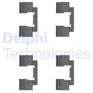 Tarvikesarja, jarrupala DELPHI LX0481
