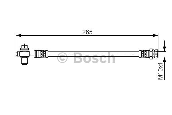 Jarruletku BOSCH 1 987 481 518