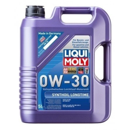 Moottoriöljy LIQUI MOLY SYNTHOIL LONGTIME 0W30 5L