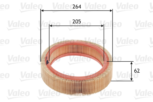 Ilmansuodatin VALEO 585607
