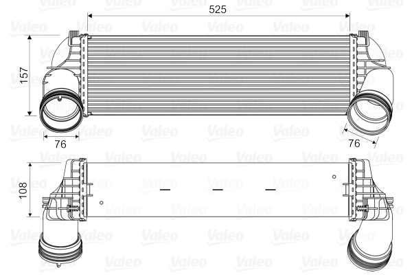 Välijäähdytin VALEO 818562