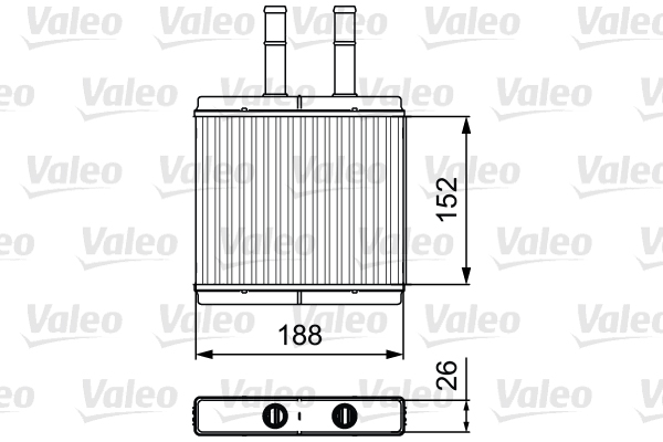 Lämmityslaitteen kenno VALEO 812442