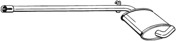 Keskipönttö BOSAL 279-695