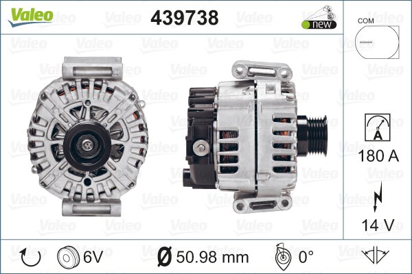 Laturi VALEO 439738