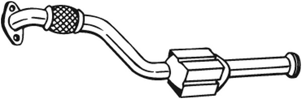 Jälkiasennuskatalysaattori BOSAL 099-592