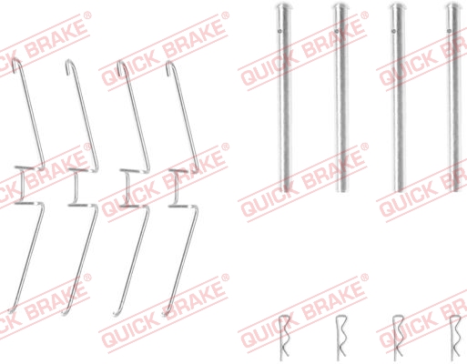 Tarvikesarja, jarrupala QUICK BRAKE 109-1155