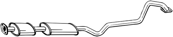 Keskipönttö BOSAL 288-389