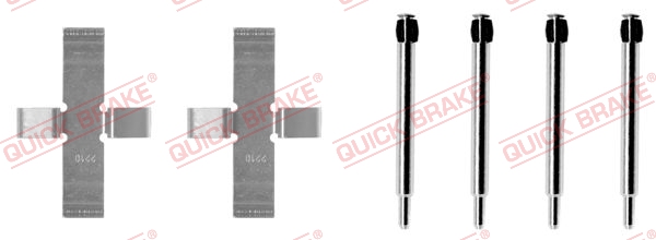 Tarvikesarja, jarrupala QUICK BRAKE 109-0903