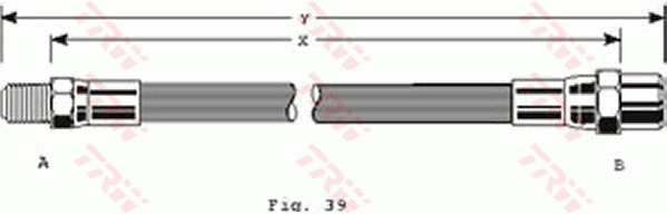 Jarruletku TRW PHB125