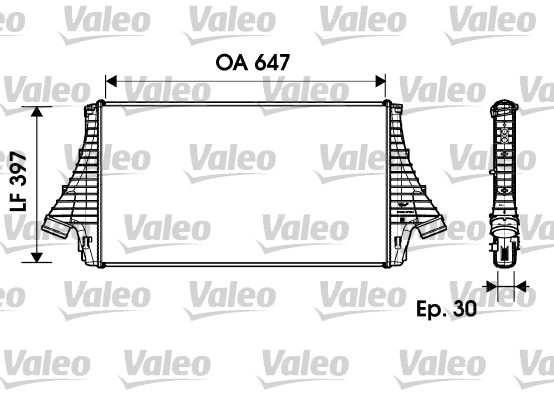 Välijäähdytin VALEO 817729