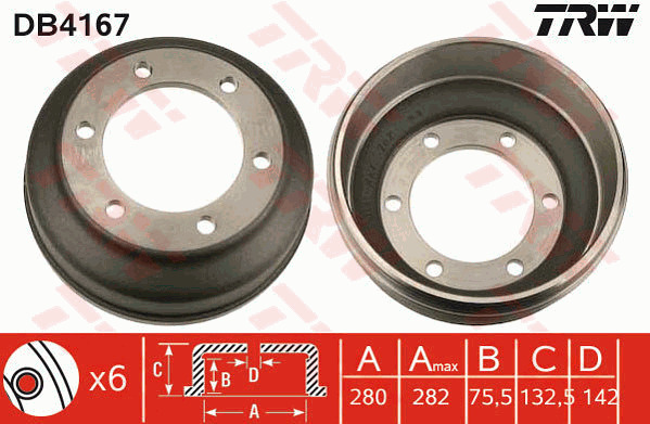 Jarrurumpu TRW DB4167