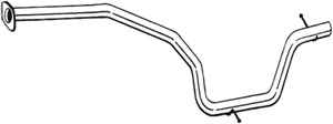Pakoputki, Keskellä, FORD GALAXY, MONDEO IV, MONDEO Sedan IV, MONDEO Turnier IV, MONDEO Van IV, S-MAX, 1377430, 1388769, 1481248