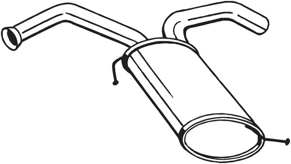 Takaäänenvaimentaja BOSAL 169-075