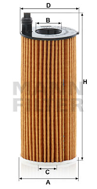 Öljynsuodatin MANN-FILTER HU 6014/1 z