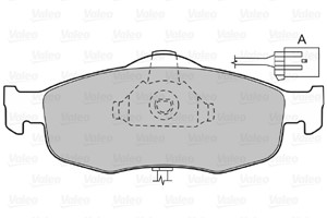 Jarrupalasarja, levyjarru, Etuakseli, FORD,FORD USA, 1022079, 1073732, 1079348, 1095202, 1096940, 1130758, 1145455, 1521325, 5029148, 68