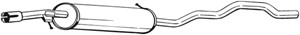 Keskiäänenvaimentaja, FORD GALAXY, SEAT ALHAMBRA, VW SHARAN, 1013486, 1016963, 1016964, 1036587, 1073169, 1077191, 1087571, 1087573, 108