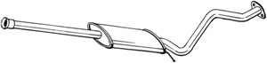 Keskiäänenvaimentaja, HYUNDAI GETZ, 287001C020, 287001C060