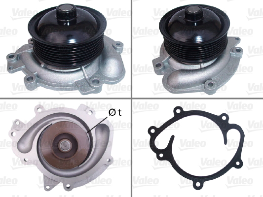 Vesipumppu VALEO 506980