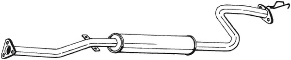 Keskipönttö BOSAL 285-129