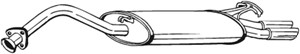 Takaäänenvaimentaja, AUDI 100 C4 Avant, 100 C4 Sedan, A6 C4, A6 C4 Avant, 4A0253609AC, 4A0253609BE, 4A0253609R