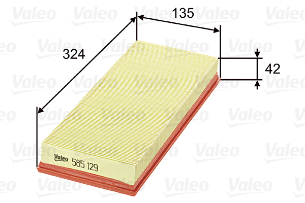 Ilmansuodatin VALEO 585129