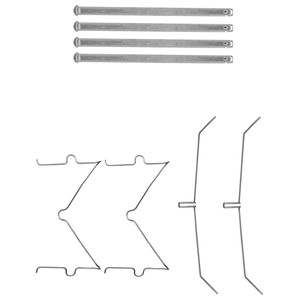 Tarvikesarja, jarrupala, Etuakseli, JEEP COMPASS, TOYOTA LAND CRUISER 200