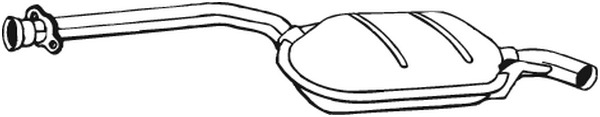 Keskipönttö BOSAL 175-185