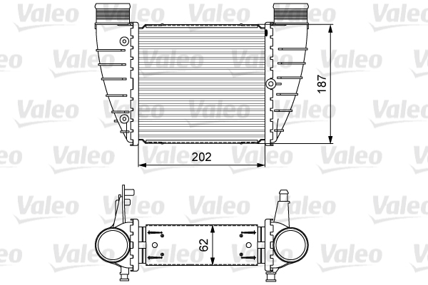 Välijäähdytin VALEO 818325