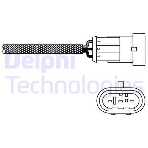 Lambdatunnistin DELPHI ES10971-12B1