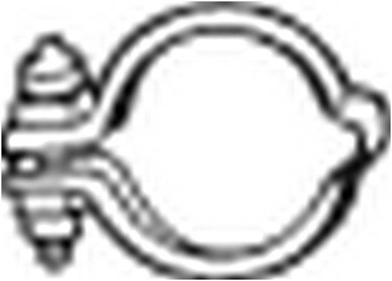 Pidike, pakoputkisto BOSAL 254-260