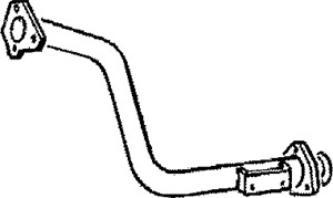 Pakoputki, Edessä, AUDI 80, 80 Avant, 893253101AB, 893253101K