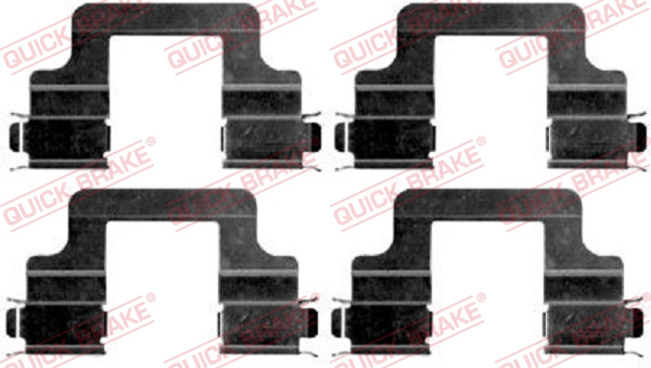 Tarvikesarja, jarrupala QUICK BRAKE 109-1679