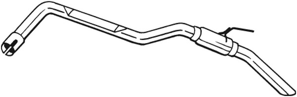Takaäänenvaimentaja BOSAL 281-881
