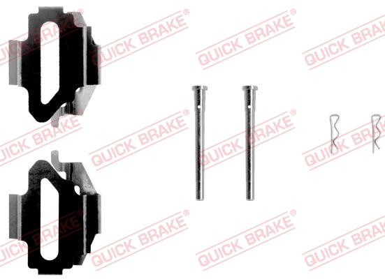 Tarvikesarja, jarrupala QUICK BRAKE 109-1168