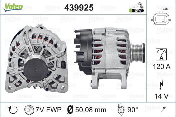 Laturi VALEO 439925