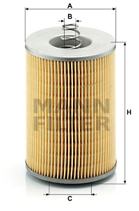 Öljynsuodatin MANN-FILTER H 1275 x