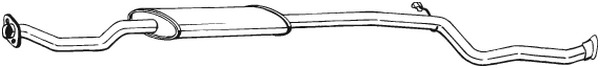 Keskipönttö BOSAL 289-007