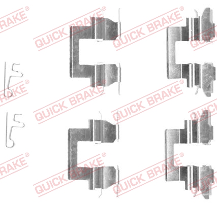 Tarvikesarja, jarrupala QUICK BRAKE 109-1608