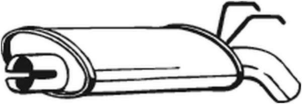 Takaäänenvaimentaja BOSAL 200-499