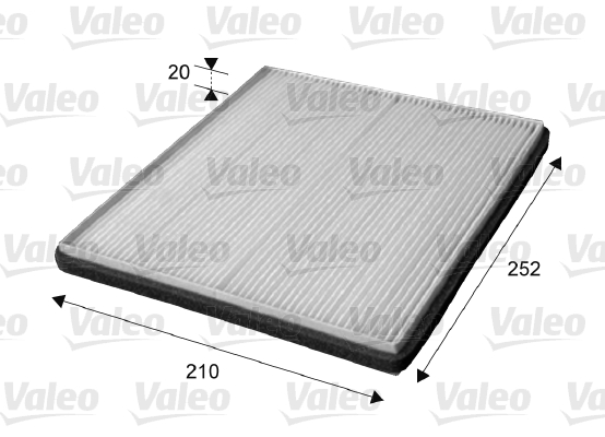 Raitisilmasuodatin VALEO 715655