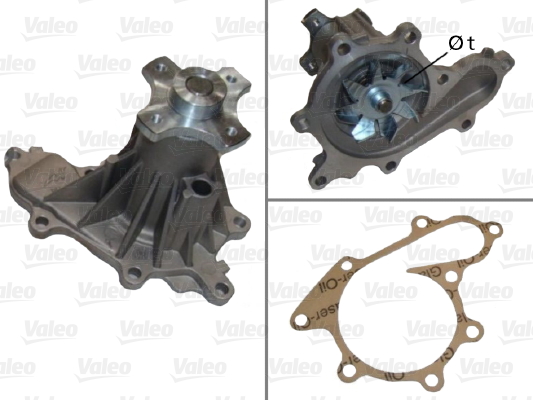 Vesipumppu VALEO 506927