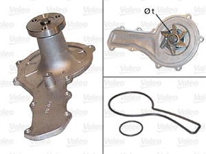 Vesipumppu, CHRYSLER LE BARON Sedan, VOYAGER II, 05166861AA, 05166861AAS, 43154551, 4483 453, 4483453, 4621 172, 4621172, 5166861AA, R46